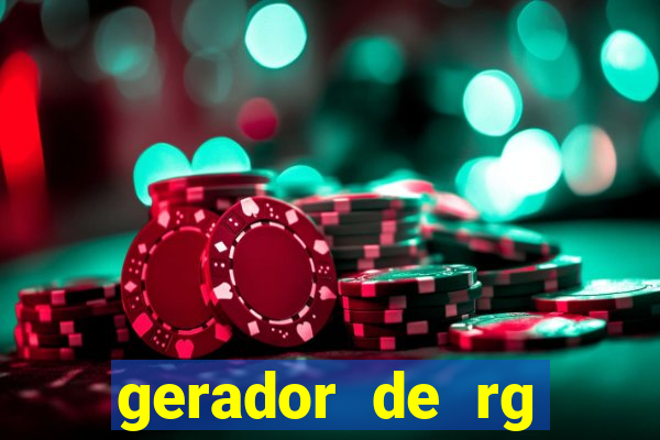 gerador de rg frente e verso